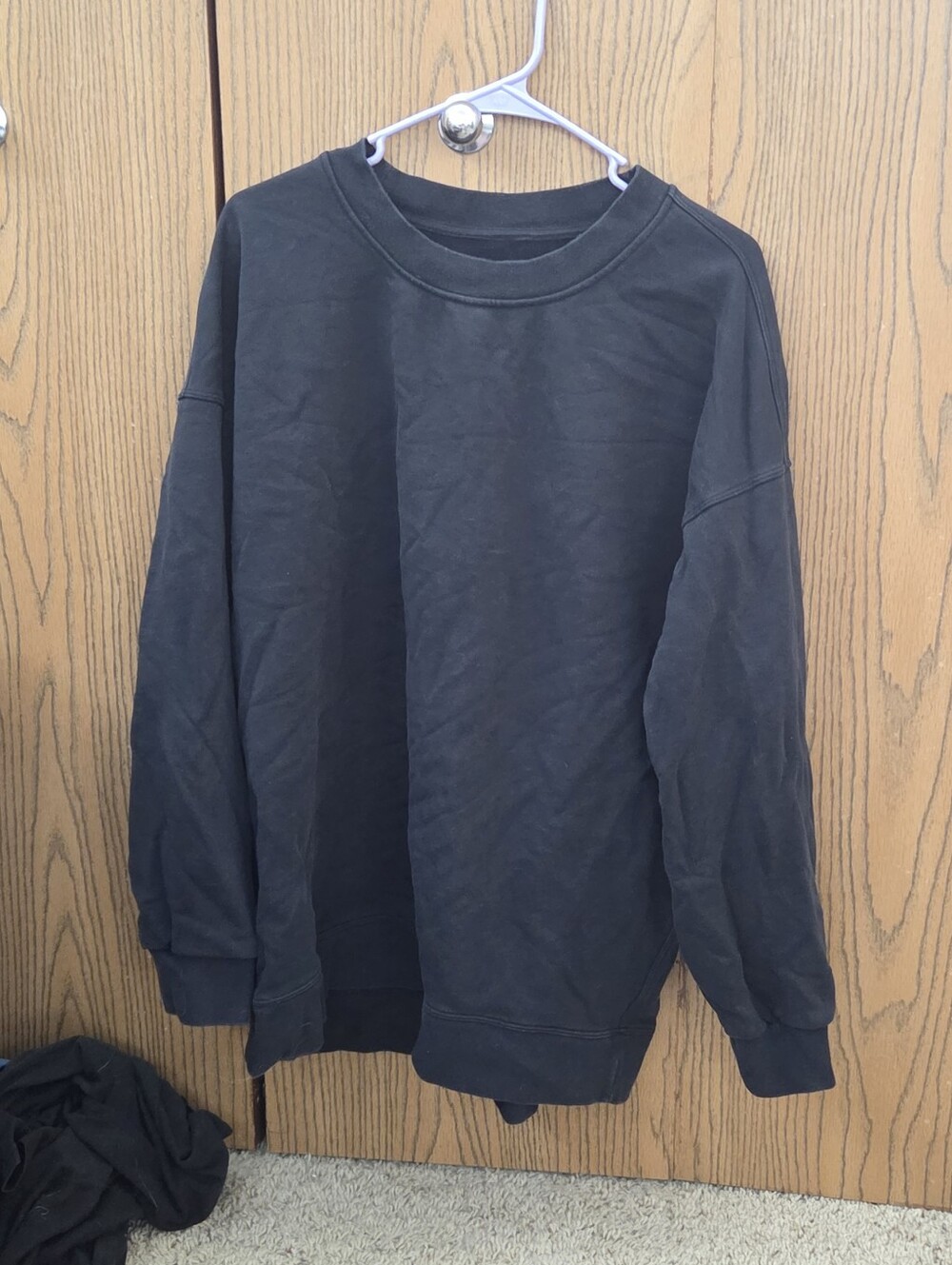 Lululemon Athletica Vintage Black Pullover Hoodie